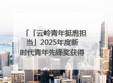 「云岭青年挺膺担当」2025年度新时代青年先锋奖获得者王敏奇——澜沧江上好渔人