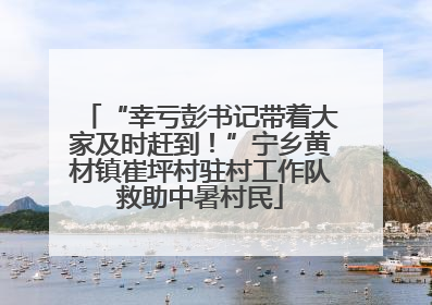 “幸亏彭书记带着大家及时赶到！”宁乡黄材镇崔坪村驻村工作队救助中暑村民