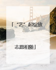 “艺”起绽放 志愿相随