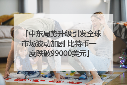 中东局势升级引发全球市场波动加剧 比特币一度跌破99000美元