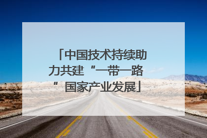 中国技术持续助力共建“一带一路”国家产业发展