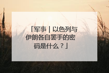 军事｜以色列与伊朗各自罢手的密码是什么？