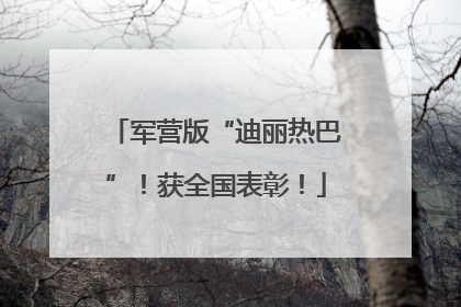 军营版“迪丽热巴”！获全国表彰！