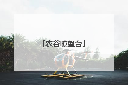农谷瞭望台
