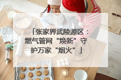 张家界武陵源区：燃气管网“焕新”守护万家“烟火”