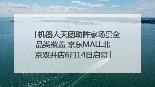 机器人天团助阵家场景全品类覆盖 京东MALL北京双井店6月14日启幕