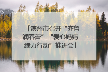 滨州市召开“齐鲁润春蕾”“爱心妈妈续力行动”推进会