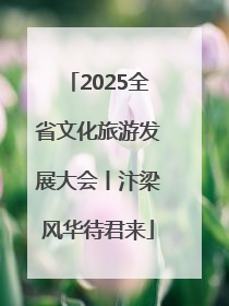 2025全省文化旅游发展大会丨汴梁风华待君来