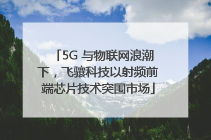5G 与物联网浪潮下，飞骧科技以射频前端芯片技术突围市场