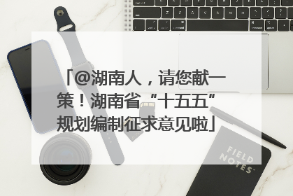 @湖南人，请您献一策！湖南省“十五五”规划编制征求意见啦